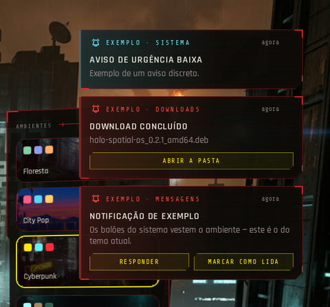 Balões no Cyberpunk